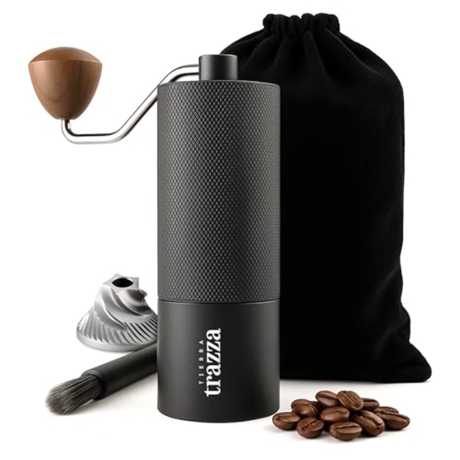 Coffee & Tea Difabis - Manual Coffee Grinder, Conical Burr Coffee