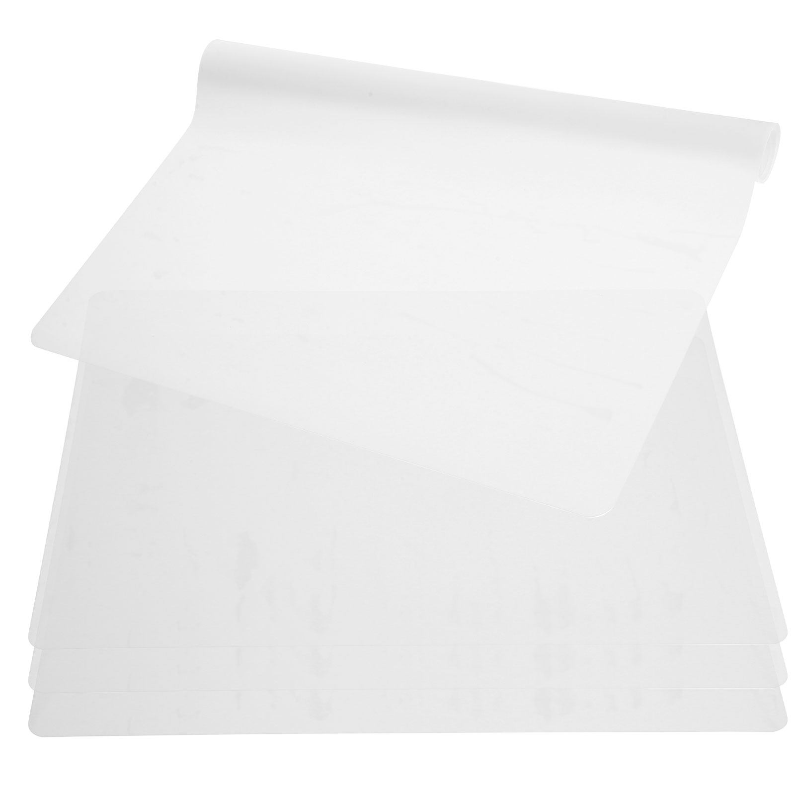 Coffee Tea Place - 4Pcs Silicone Place Mat Heat-Resistant Non-Slip
