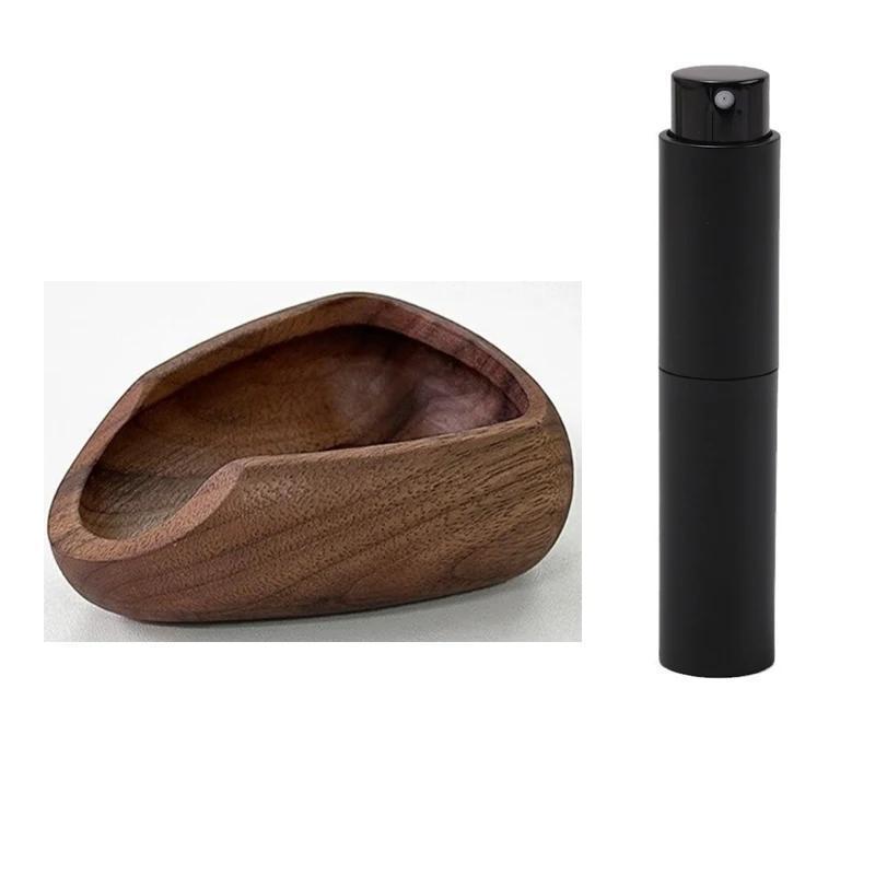Coffee Tea Containers - Natural Wood Coffee Bean Scale Tray