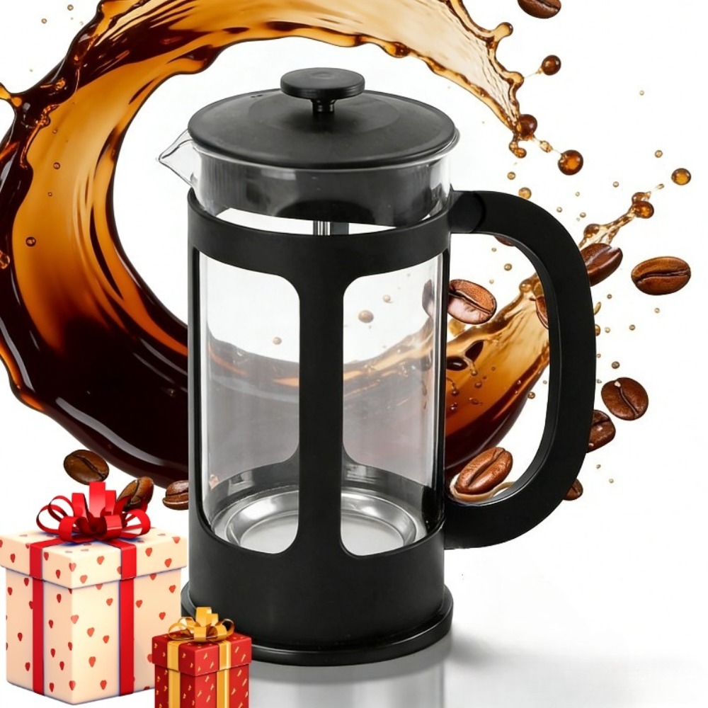 French Press Glass - 350ML/11OZ French Press Pot Coffee Maker