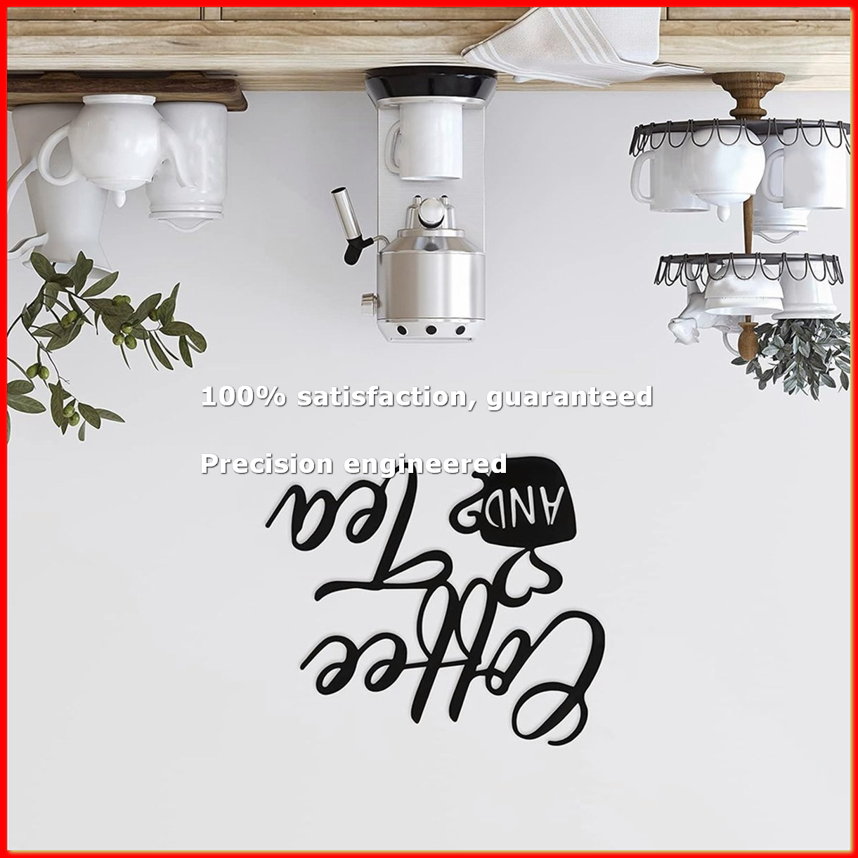 Coffee & Tea Difabis - Coffee Sign and Tea Bar Metal