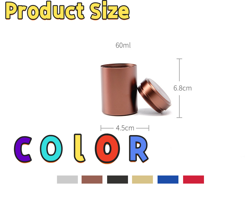 Mini Airtight Smell Proof Cont - مراجعة Coffee Tea Containers وسعره
