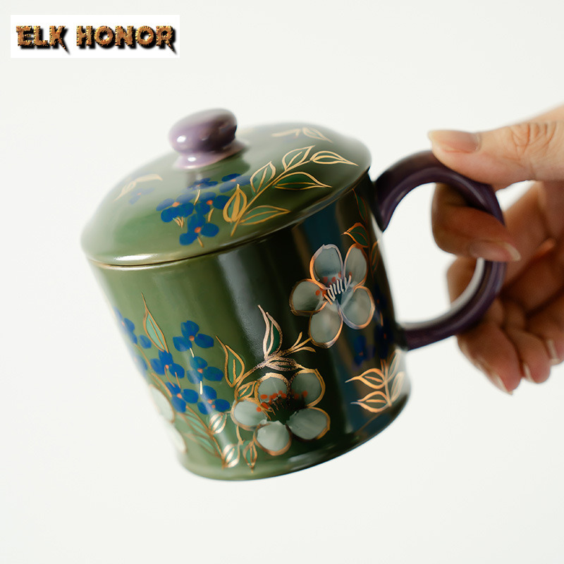 300ml Hand-painted Jasmine Flo - مراجعة Coffee Jasmine Tea وسعره