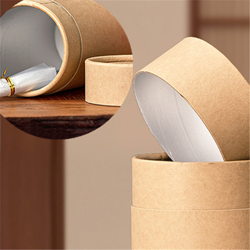 1PCS New Kraft Paperboard Tube - مراجعة Coffee Tea Containers وسعره
