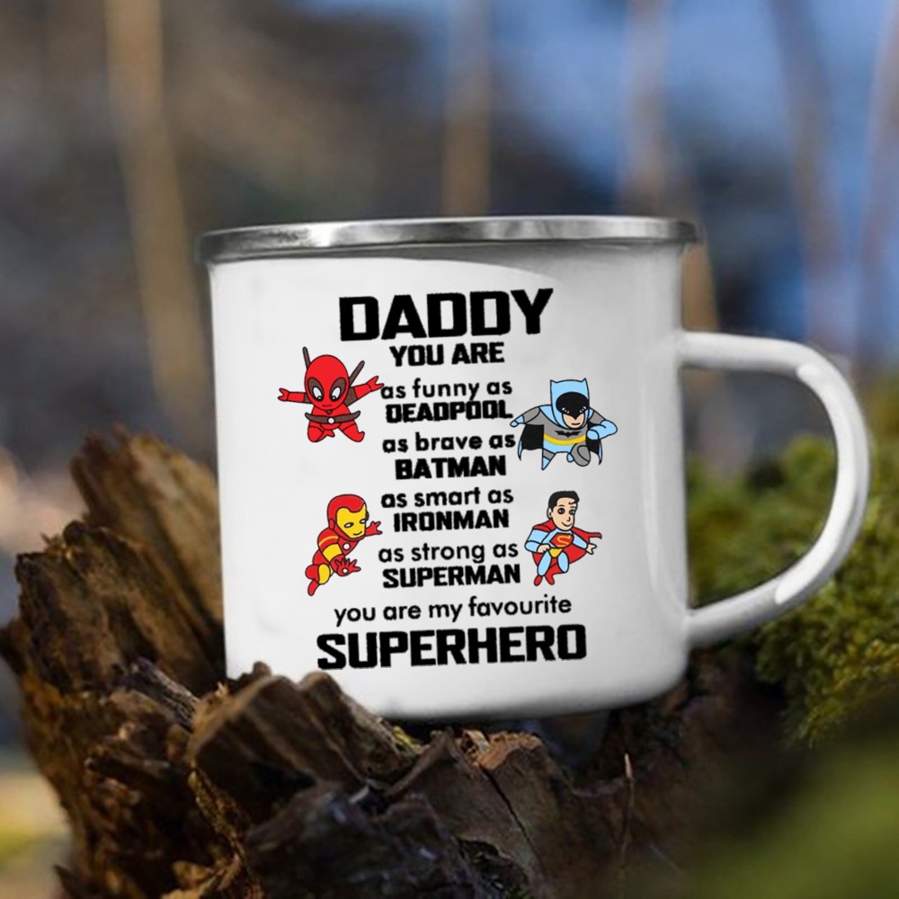 Best Dad Ever Enamel Mug Campf - مراجعة Best Tea Coffee وسعره