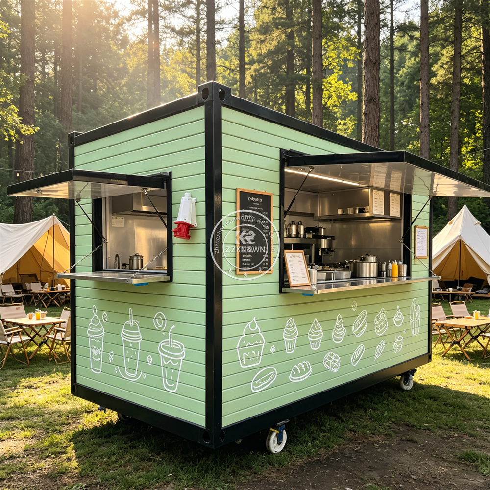 Outdoor Coffee Tea Container K - مراجعة Coffee Tea Kiosk وسعره