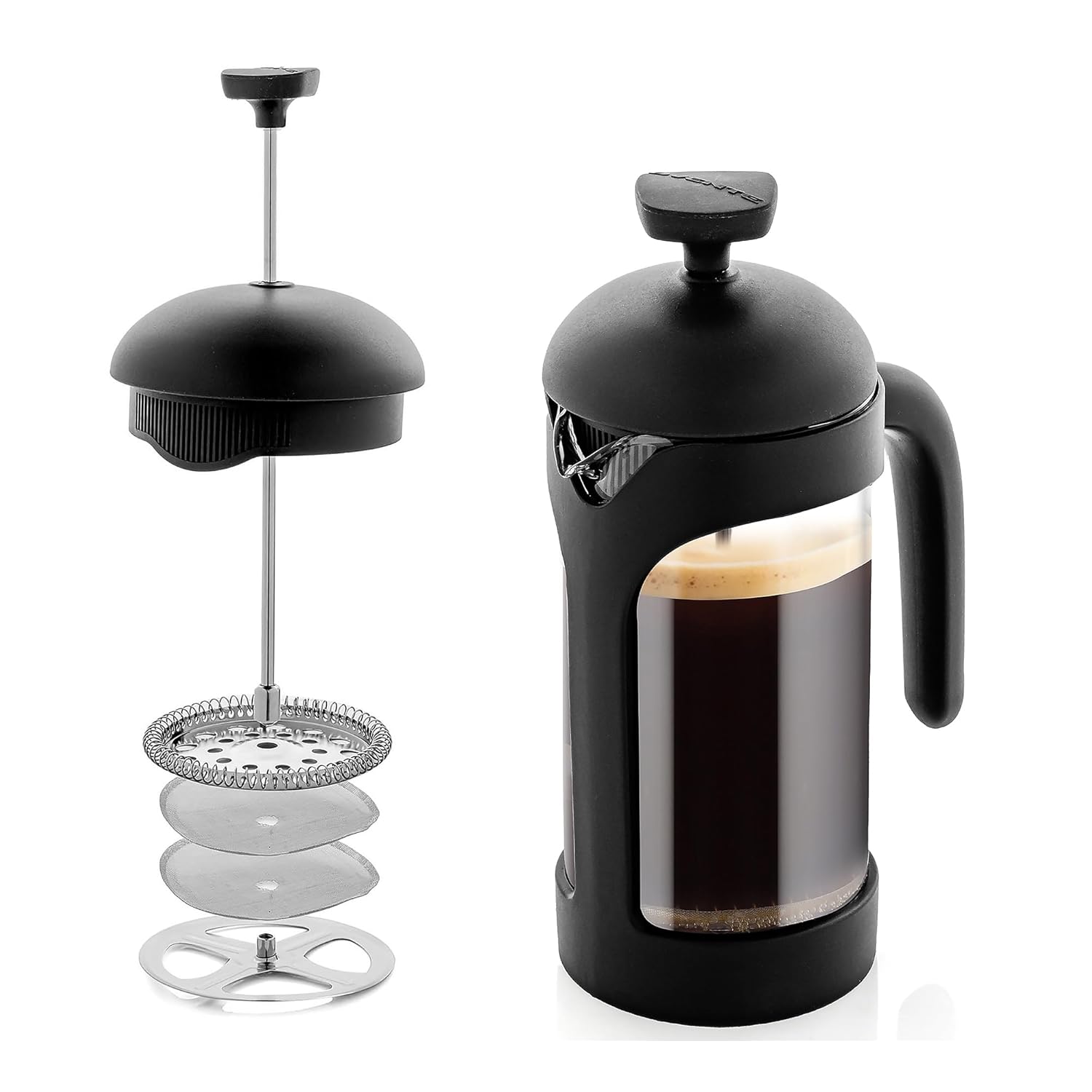 12oz French Press Coffee Maker - مراجعة French Press Glass وسعره