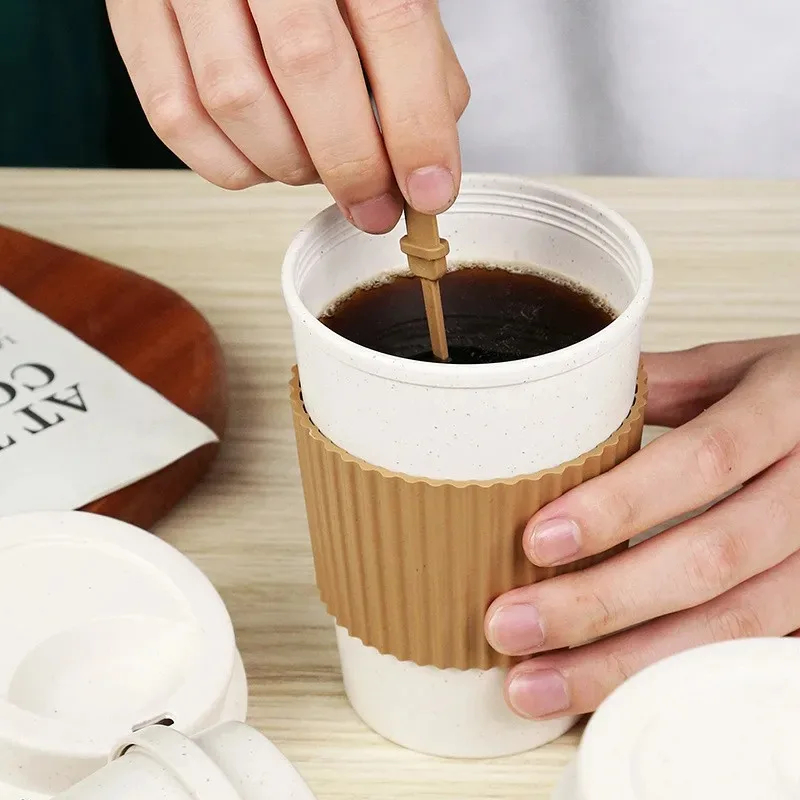 450ML Coffee Cups With Lids Wh - مراجعة Coffee Tea Flask وسعره