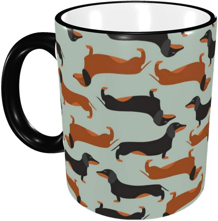 Black and Brown Dachshund Cera - مراجعة Best Tea Coffee وسعره