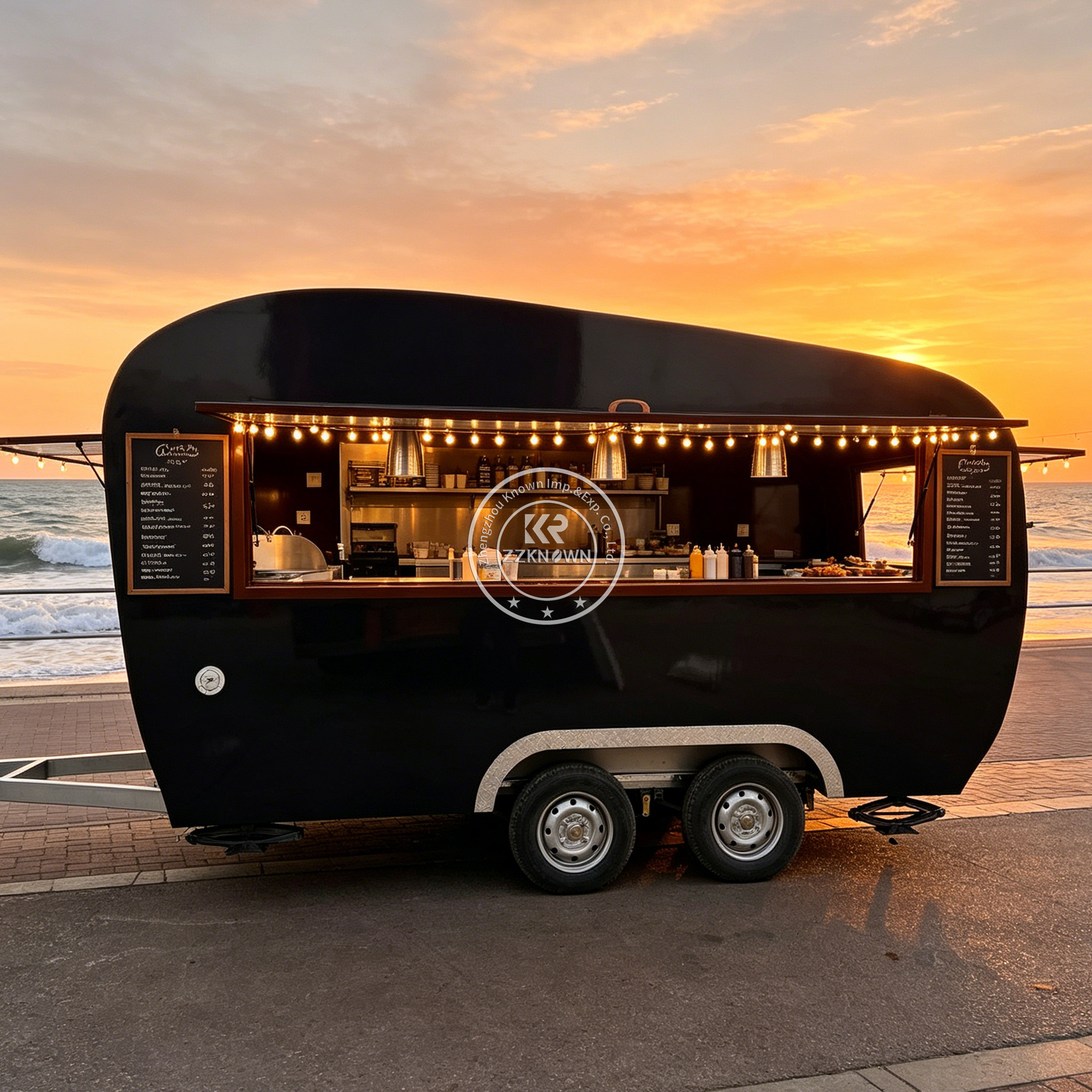 Street Mobile Bubble Tea BBQ F - مراجعة Coffee Tea Kiosk وسعره