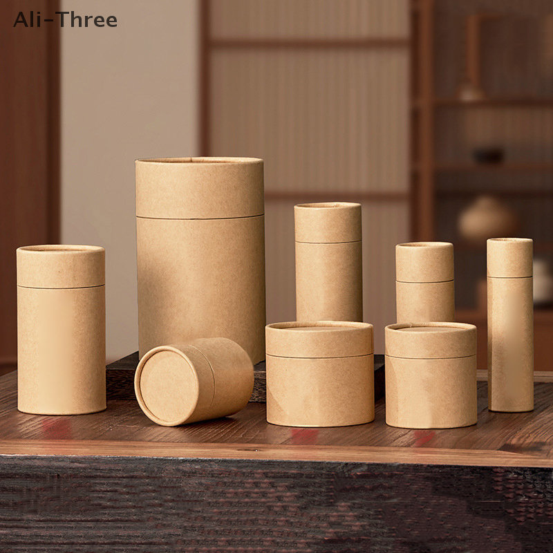 1PCS Kraft Paperboard Tubes Ro - مراجعة Coffee Tea Containers وسعره