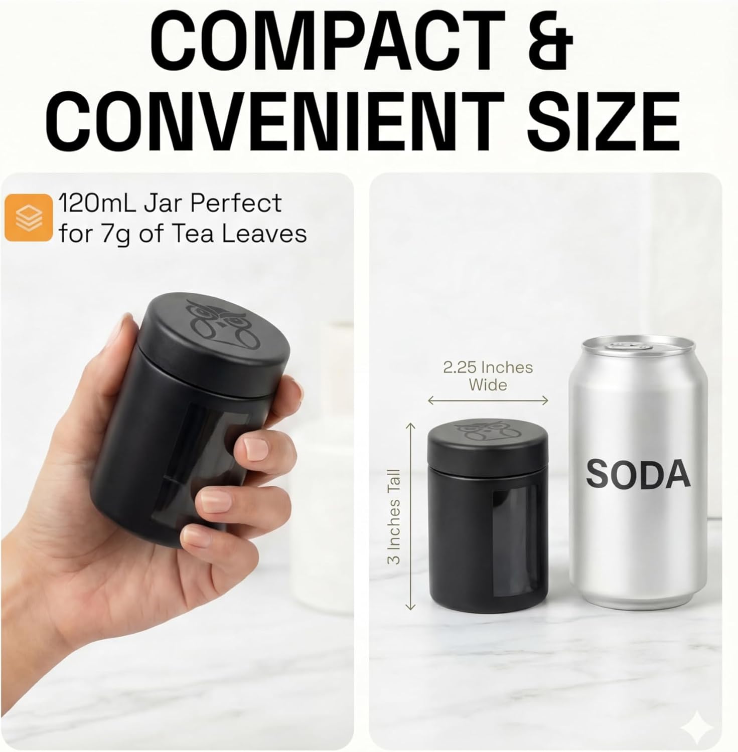 Treehouse Smell Proof Containe - مراجعة Coffee Tea Containers وسعره