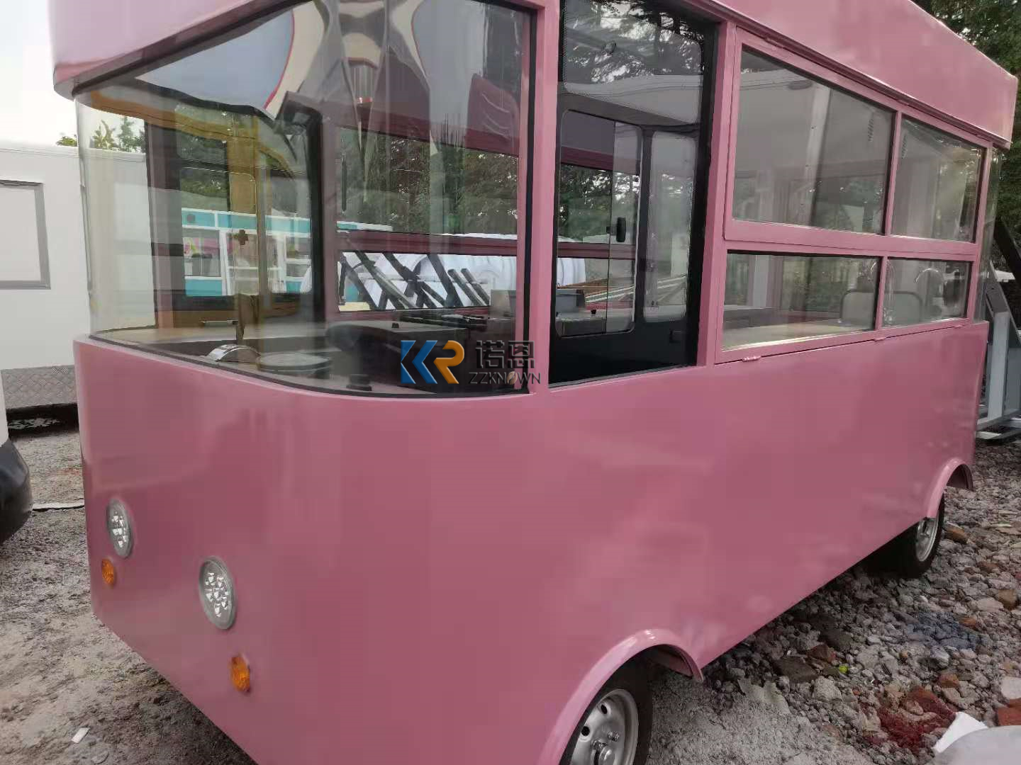 In Stock 4M Mobile Food Truck  - مراجعة Coffee Tea Kiosk وسعره
