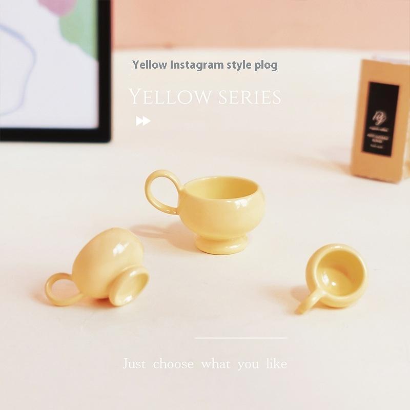 1Pcs Miniature Coffee Cup Orna - مراجعة Coffee Tea Cup وسعره