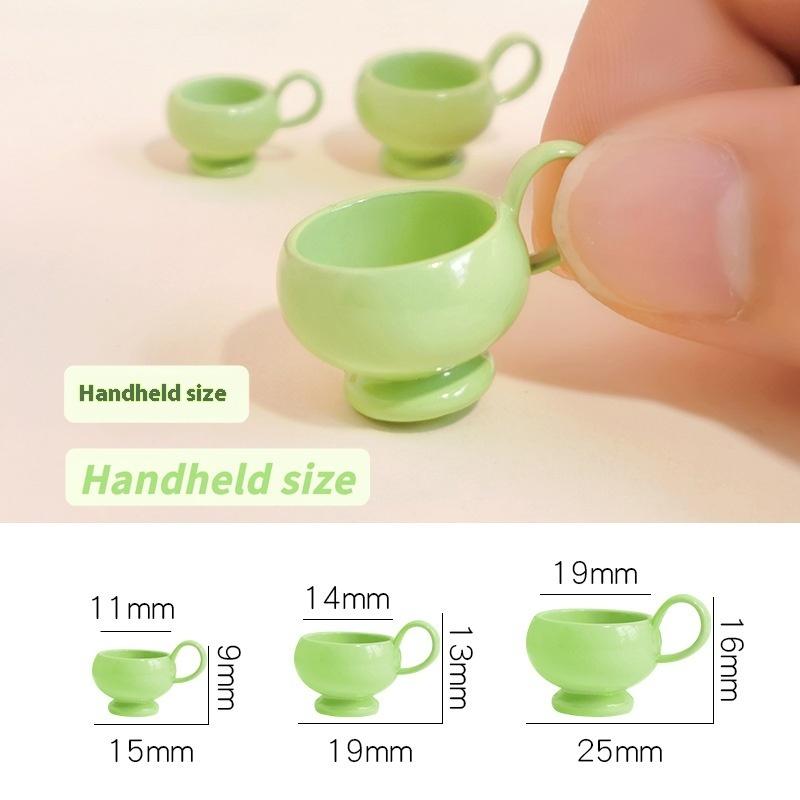 1Pcs Miniature Coffee Cup Orna - مراجعة Coffee Tea Cup وسعره