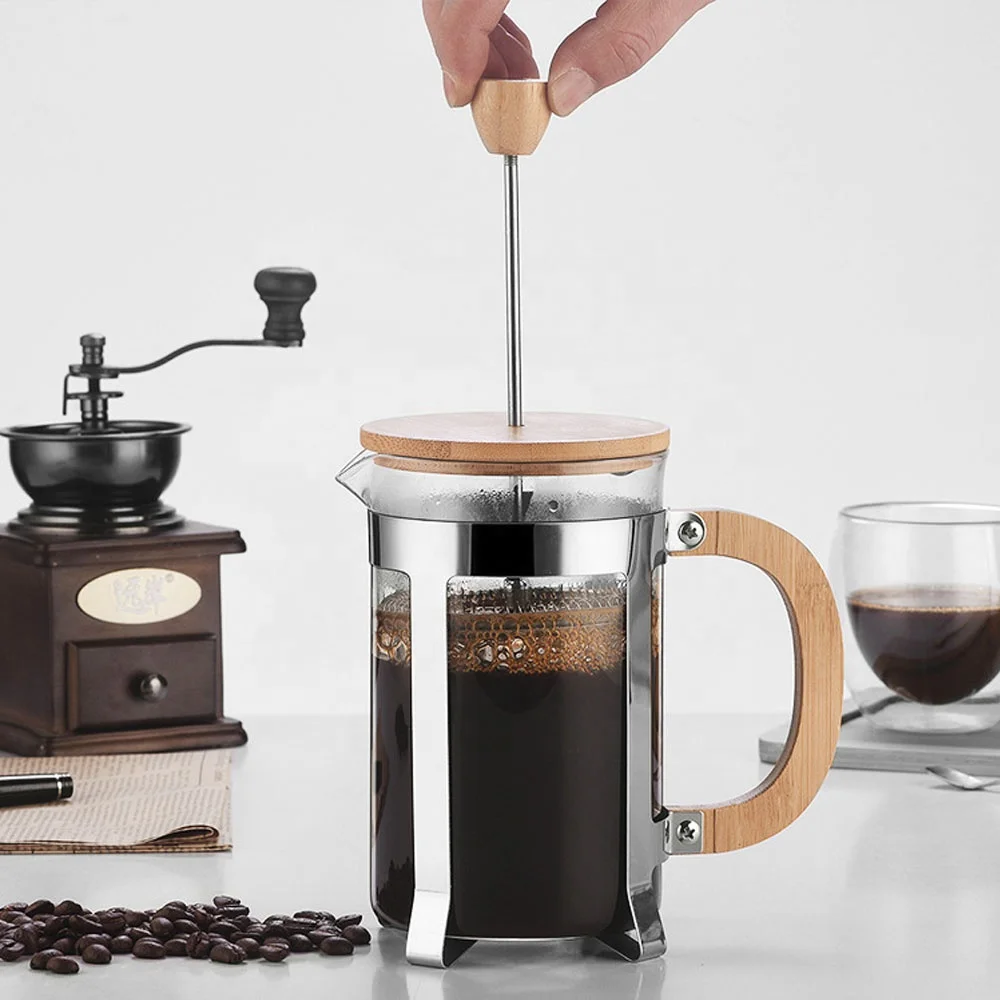 350/600ml Stainless Steel Pres - مراجعة French Press Glass وسعره