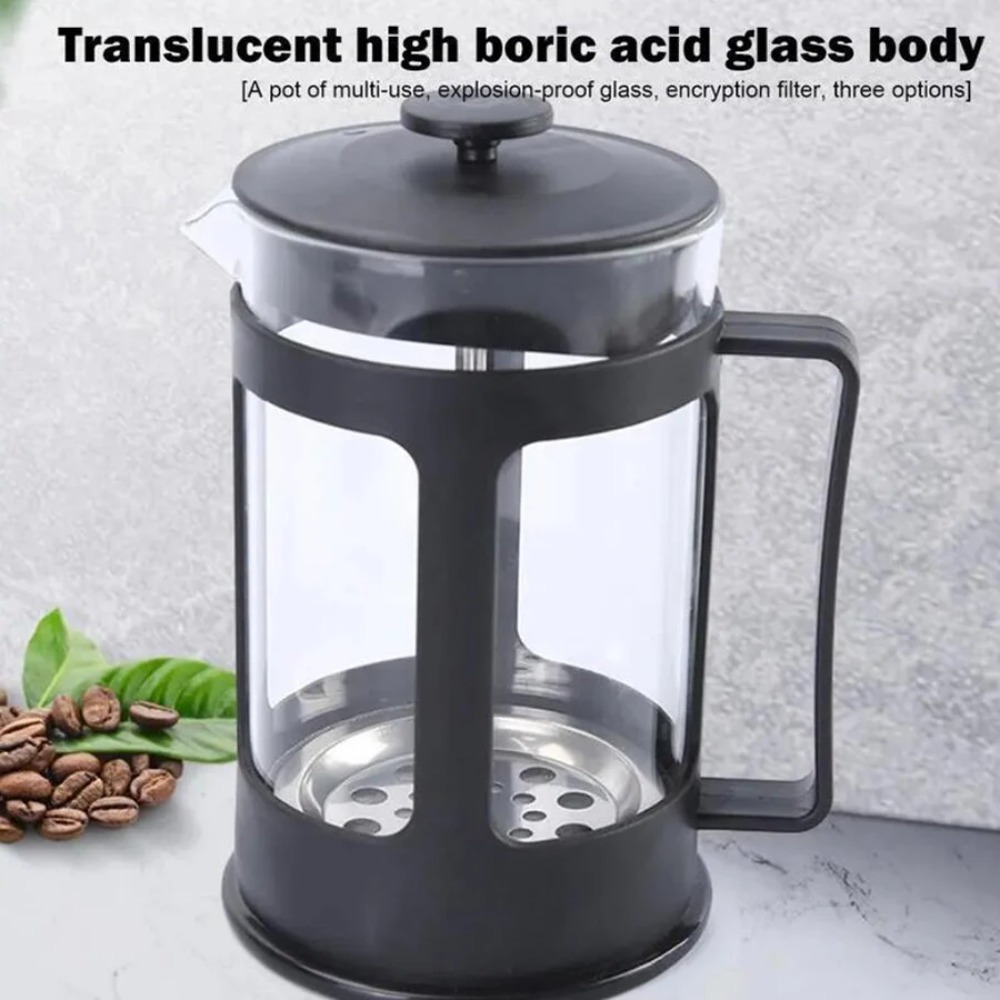 French Press Coffee Brewer wit - مراجعة French Press Glass وسعره