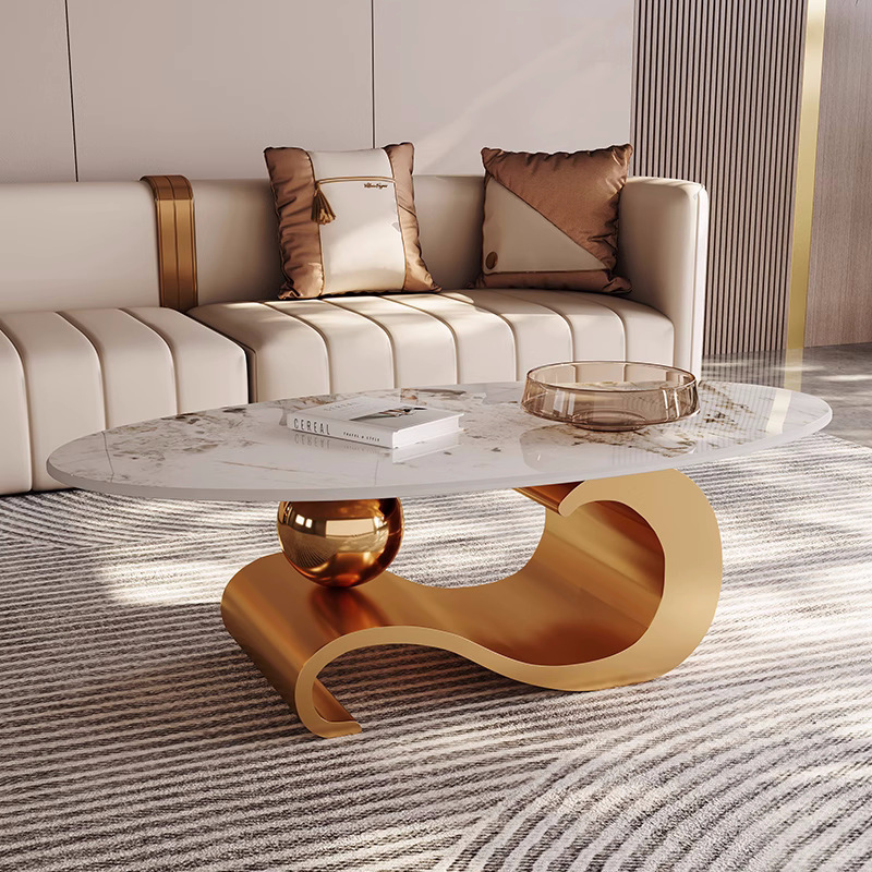 New Rock Slab Oval Shaped Coff - مراجعة Coffee Tea Room وسعره