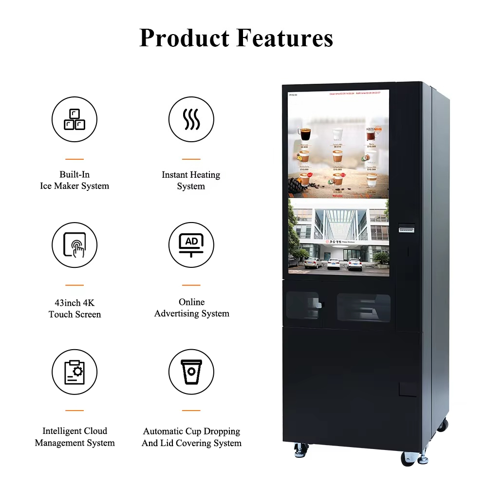 Coffee and tea vending machine - مراجعة Coffee Tea Kiosk وسعره