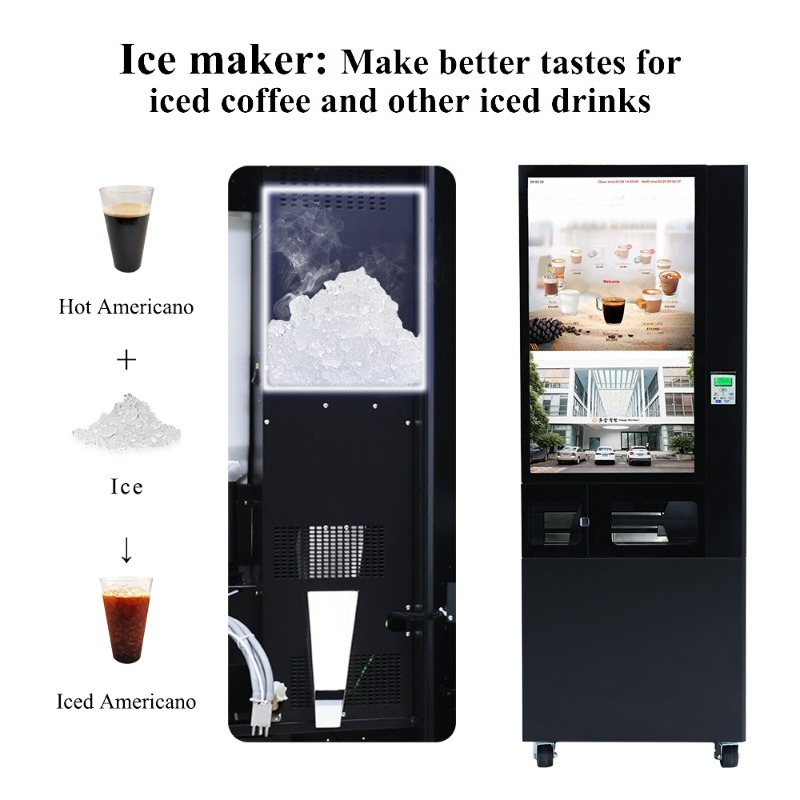 Coffee and tea vending machine - مراجعة Coffee Tea Kiosk وسعره