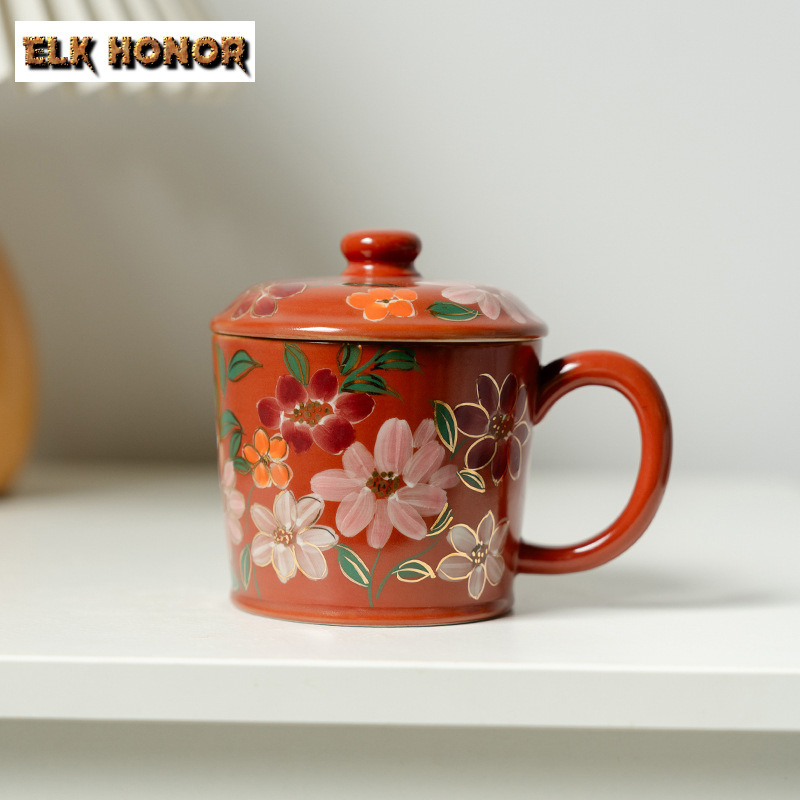 300ml Hand-painted Jasmine Flo - مراجعة Coffee Jasmine Tea وسعره