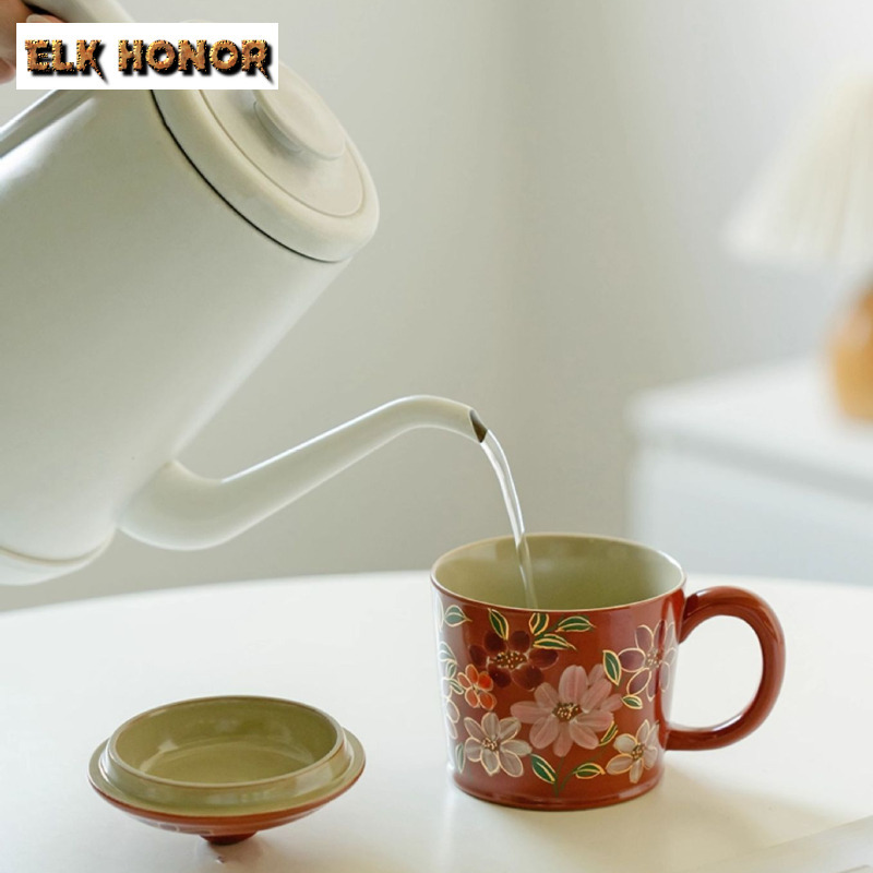 300ml Hand-painted Jasmine Flo - مراجعة Coffee Jasmine Tea وسعره
