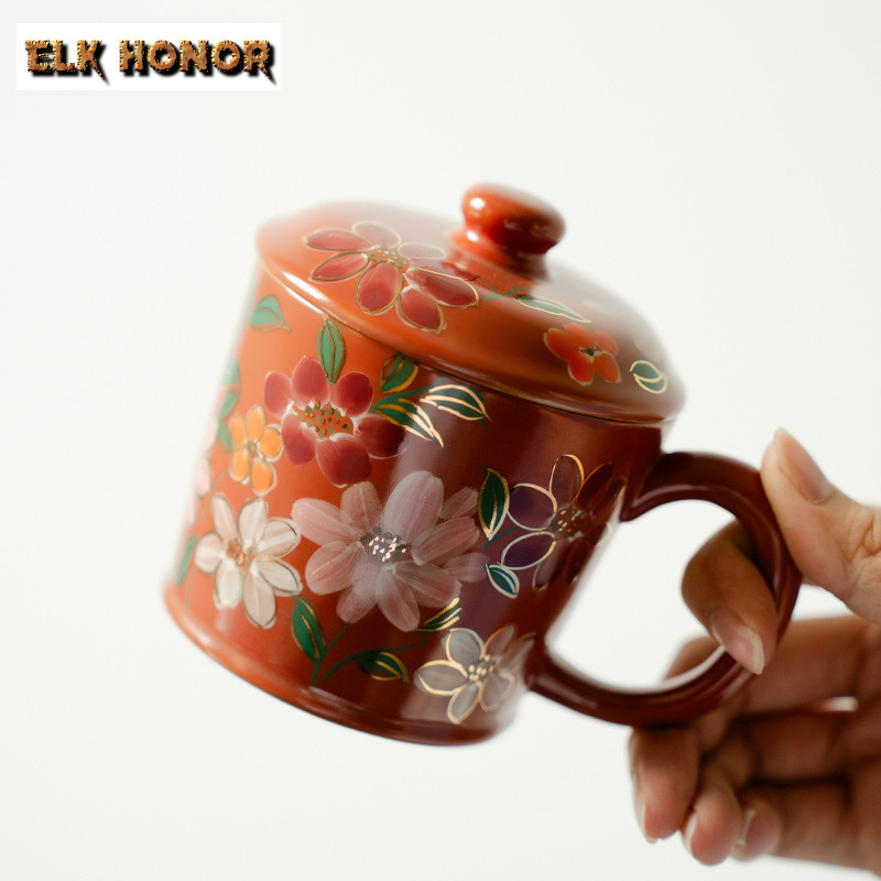 300ml Hand-painted Jasmine Flo - مراجعة Coffee Jasmine Tea وسعره