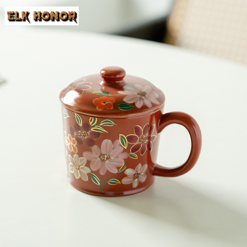 300ml Hand-painted Jasmine Flo - مراجعة Coffee Jasmine Tea وسعره