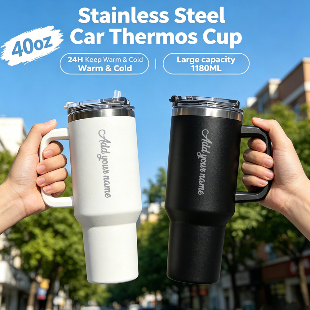 Custom 1200ml Stainless Steel  - مراجعة Coffee Tea Flask وسعره