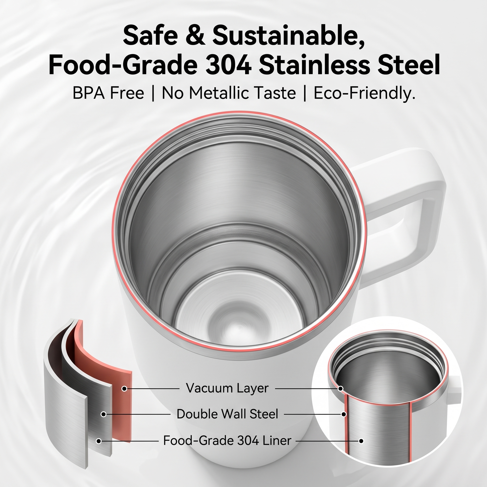 Custom 1200ml Stainless Steel  - مراجعة Coffee Tea Flask وسعره