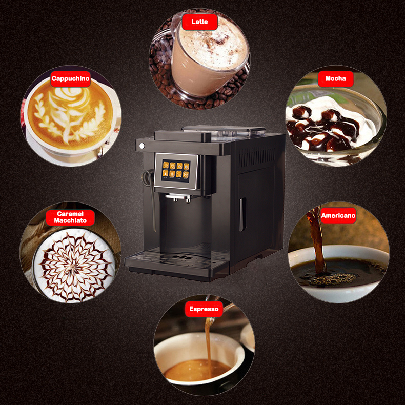 Fully Automatic Electric Coffe - مراجعة Coffee & Tea Difabis وسعره