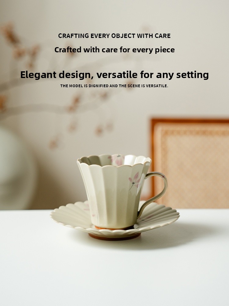 Hand-Painted Ceramic Coffee Cu - مراجعة Coffee Jasmine Tea وسعره