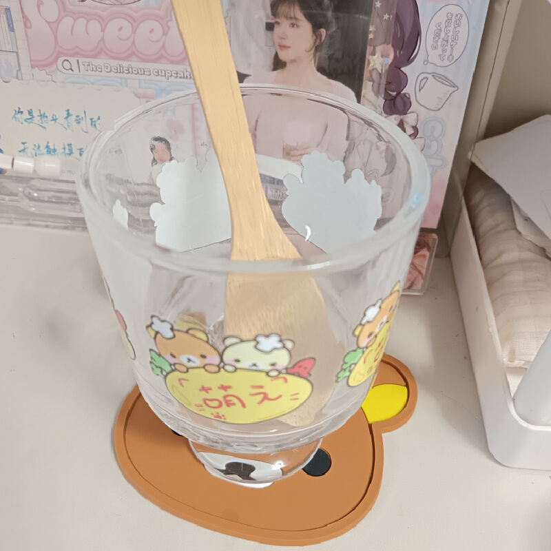 Rilakkuma Silicone Cup Coaster - مراجعة Coffee Tea Room وسعره