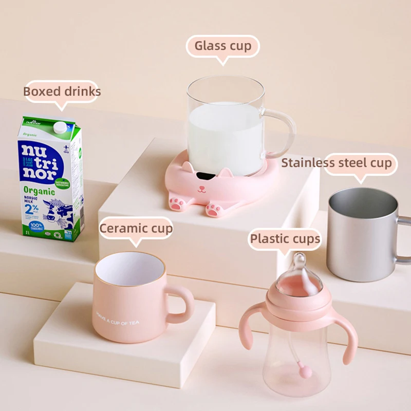 Cute Cats Dogs Cup Warmer Coff - مراجعة Best Tea Coffee وسعره