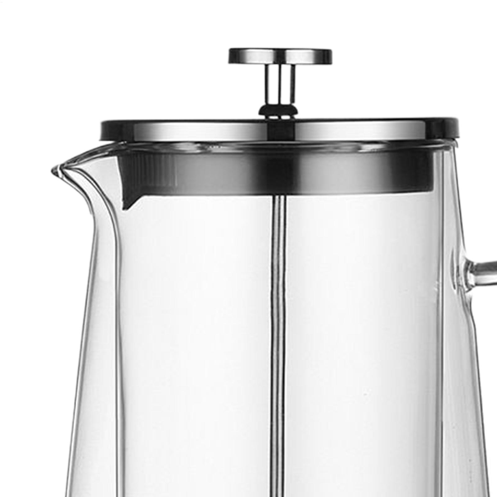 Coffee Presses Glass Stainless - مراجعة French Press Glass وسعره