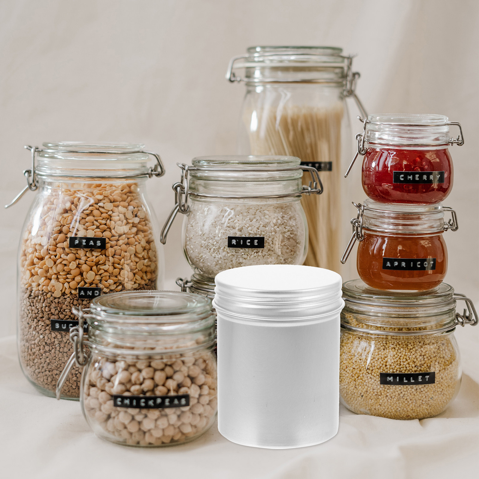 4Pcs Aluminum Mini Storage Can - مراجعة Coffee Tea Containers وسعره