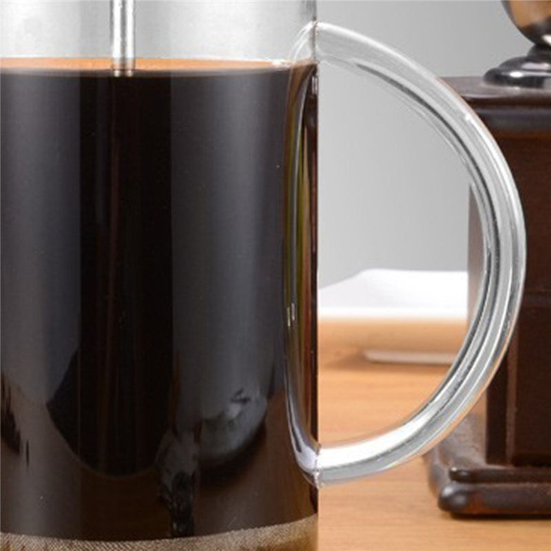 ABZV-Tea Pot Tools Coffee Fren - مراجعة French Press Glass وسعره