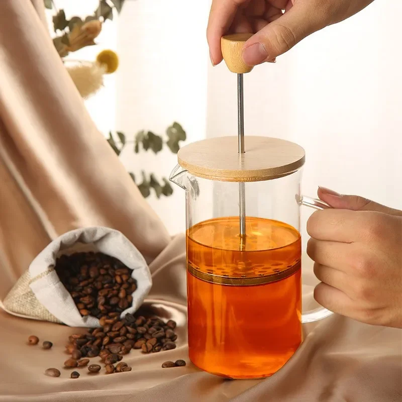 350-1000ml French Press Coffee - مراجعة French Press Glass وسعره