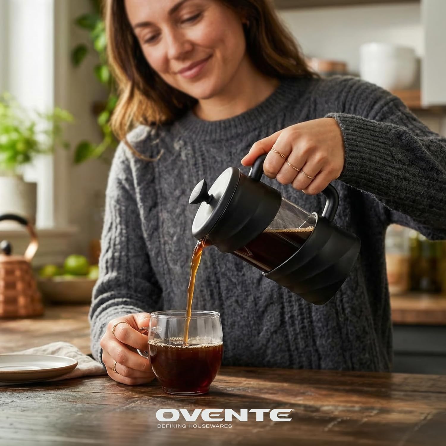 French Press Coffee Maker 20oz - مراجعة French Press Glass وسعره