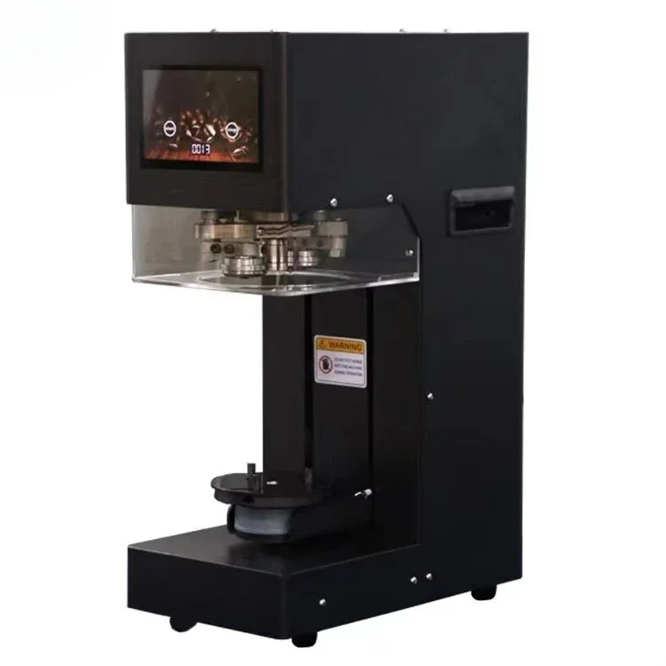 Seamer PET Can Sealing Machine - مراجعة Coffee Tea Cup وسعره