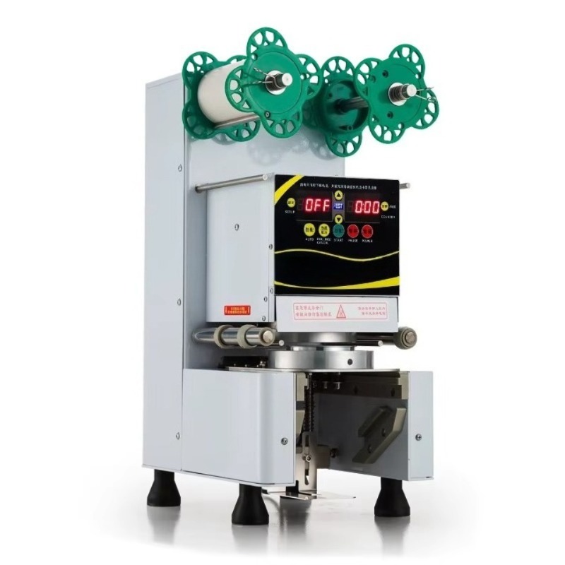 Automatic Plastic Cup Sealing  - مراجعة Coffee Tea Cup وسعره