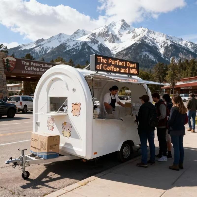 Custom Unique Top End Fancy Co - مراجعة Coffee Tea Kiosk وسعره