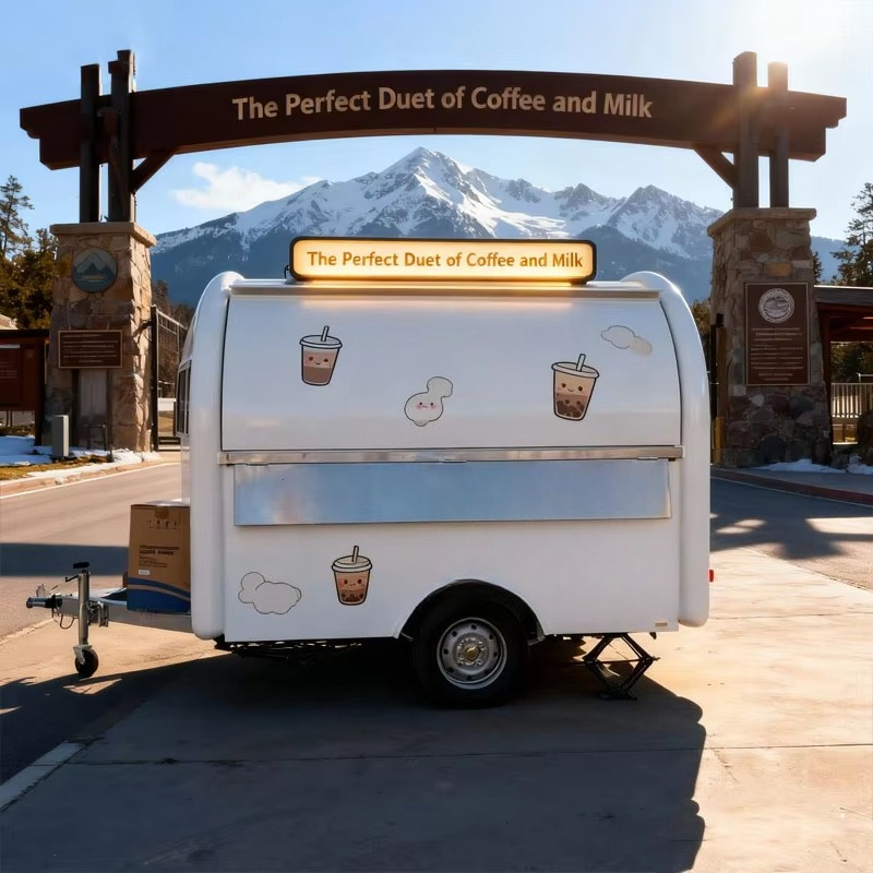 Custom Unique Top End Fancy Co - مراجعة Coffee Tea Kiosk وسعره