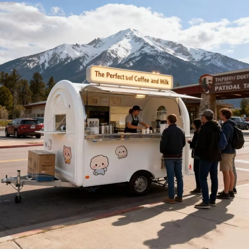 Custom Unique Top End Fancy Co - مراجعة Coffee Tea Kiosk وسعره