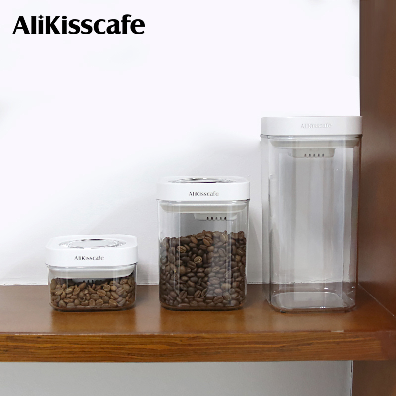 AliKisscafe Coffee Bean Storag - مراجعة Coffee Tea Containers وسعره