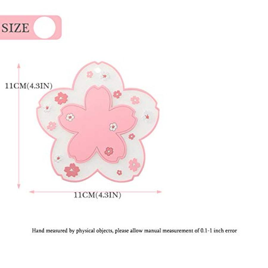 Sakura Coffee Cup Mat Kawaii C - مراجعة Coffee Tea Place وسعره