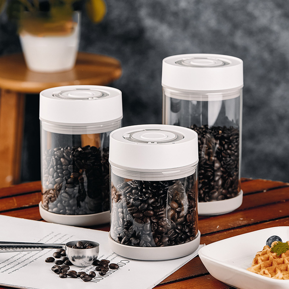 Kitchen Moisture-proof Glass C - مراجعة Coffee Tea Containers وسعره