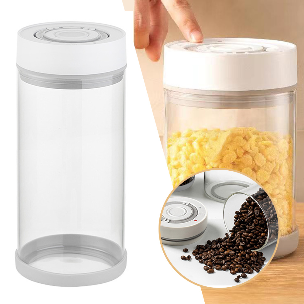 Kitchen Moisture-proof Glass C - مراجعة Coffee Tea Containers وسعره