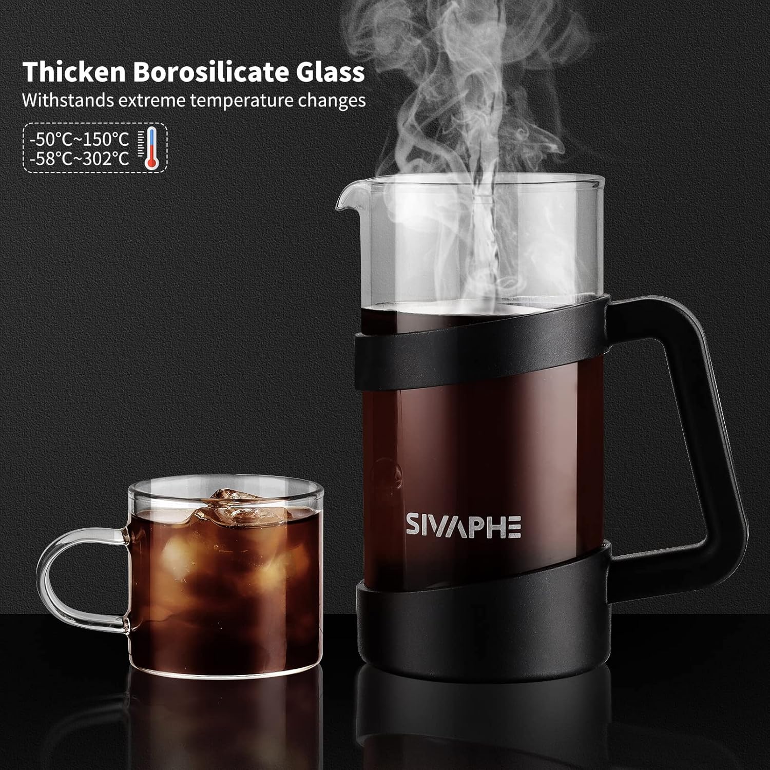 12oz French Press Coffee Maker - مراجعة French Press Glass وسعره