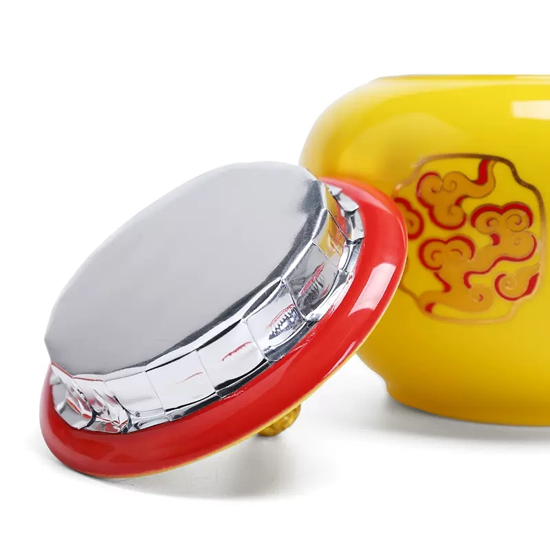 Chinese-style Yellow Ceramic P - مراجعة Coffee Tea Room وسعره